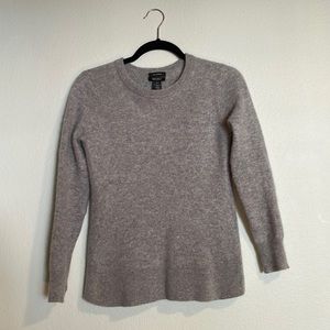 Nordstrom cashmere scoop neck sweater, incredibly soft